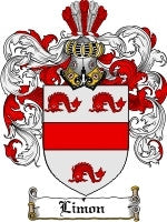 Limon coat of arms family crest download