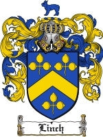 Linch coat of arms family crest download