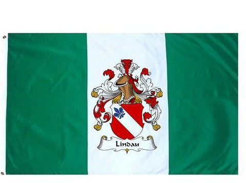 Lindau family crest coat of arms flag