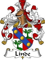 Linde coat of arms family crest download