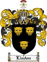 Lindon coat of arms family crest download