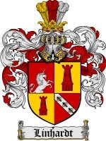 Linhardt coat of arms family crest download