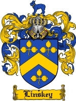 Linskey coat of arms family crest download