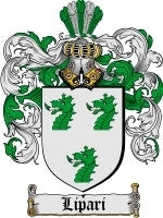 Lipari coat of arms family crest download