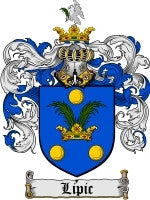 Lipic coat of arms family crest download