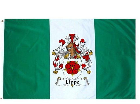 Lippe family crest coat of arms flag