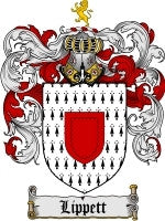 Lippett coat of arms family crest download