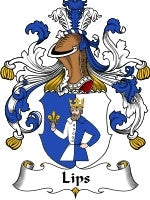 Lips coat of arms family crest download