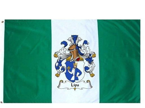 Lips family crest coat of arms flag
