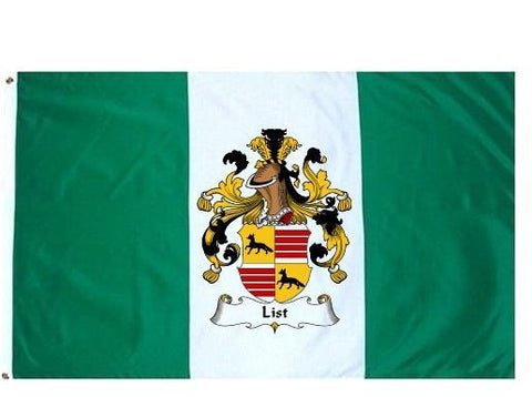 List family crest coat of arms flag