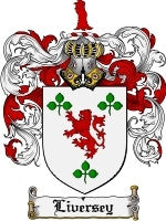 Liversey coat of arms family crest download