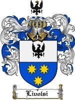 Livolsi coat of arms family crest download