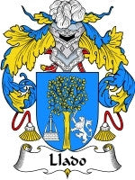 Llado coat of arms family crest download