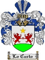 Lo'Curto coat of arms family crest download