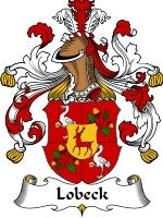 Lobeck coat of arms family crest download
