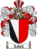 Lobell coat of arms family crest download