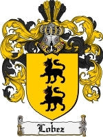 Lobez coat of arms family crest download