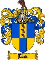 Lock coat of arms family crest download