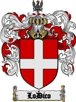 Lodico coat of arms family crest download
