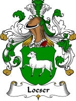 Loeser coat of arms family crest download