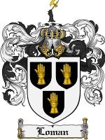 Loman coat of arms family crest download