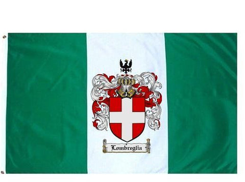 Lombreglia family crest coat of arms flag