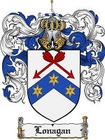 Lonagan coat of arms family crest download