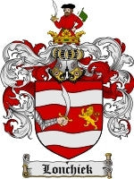 Lonchiek coat of arms family crest download