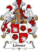Lonner coat of arms family crest download