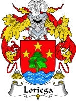 Loriega coat of arms family crest download