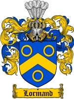 Lormand coat of arms family crest download