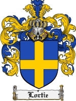 Lortie coat of arms family crest download