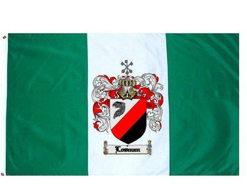 Losman family crest coat of arms flag