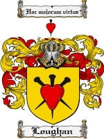 Loughan coat of arms family crest download