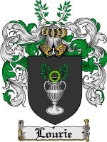Lourie coat of arms family crest download