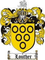 Louther coat of arms family crest download