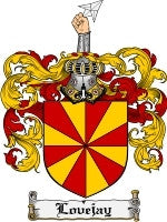 Lovejay coat of arms family crest download