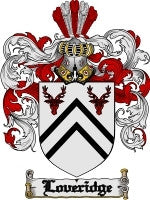 Loveridge coat of arms family crest download