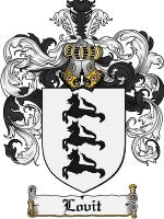 Lovit coat of arms family crest download