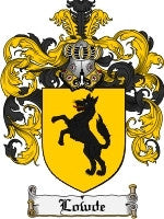 Lowde coat of arms family crest download