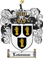 Loweman coat of arms family crest download