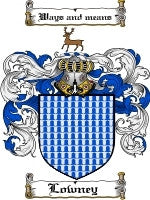 Lowney coat of arms family crest download