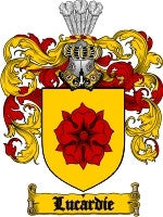 Lucardie coat of arms family crest download