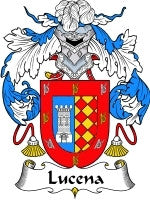 Lucena coat of arms family crest download