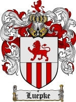 Luepke coat of arms family crest download