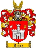 Luera coat of arms family crest download