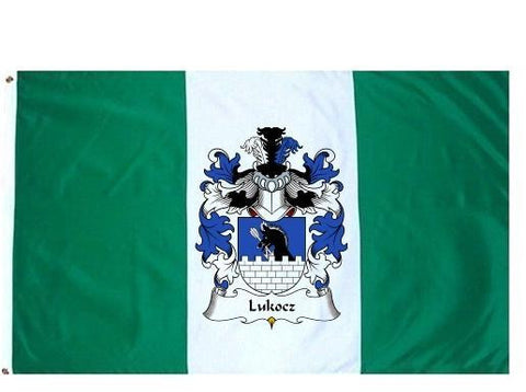 Lukocz family crest coat of arms flag