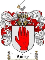 Luney coat of arms family crest download