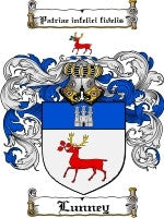 Lunney coat of arms family crest download