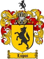 Lupoi coat of arms family crest download